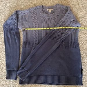 Burberry Brit Sweater Ombré Gradient Steel Grey SM